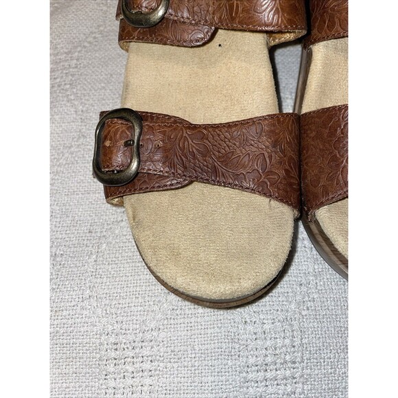 Dansko Women’s Casual Clogs Size 39 U.S. 8 M Brown Leather Comfort Casual Clinic - Picture 8 of 12